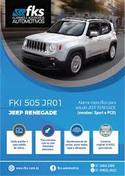 [fki505JR01] Alarma Fks para Jeep Renagade Plug & Play